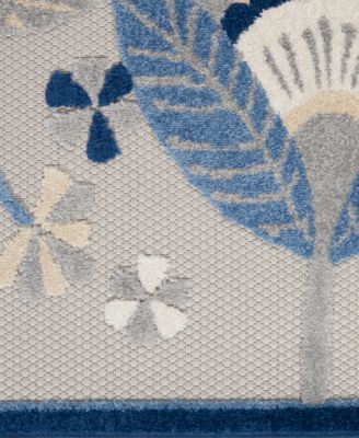 Aloha ALH25 5'3" x 7'5" Outdoor Area Rug