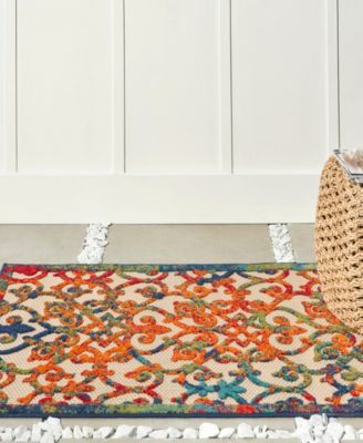 Aloha ALH21 2'8" x 4' Outdoor Area Rug