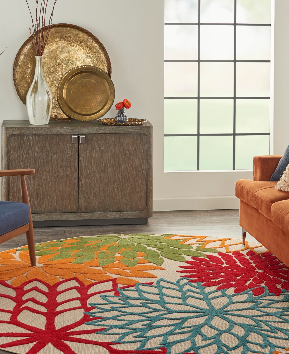 Nourison Home Aloha ALH05 x Outdoor Area Rug