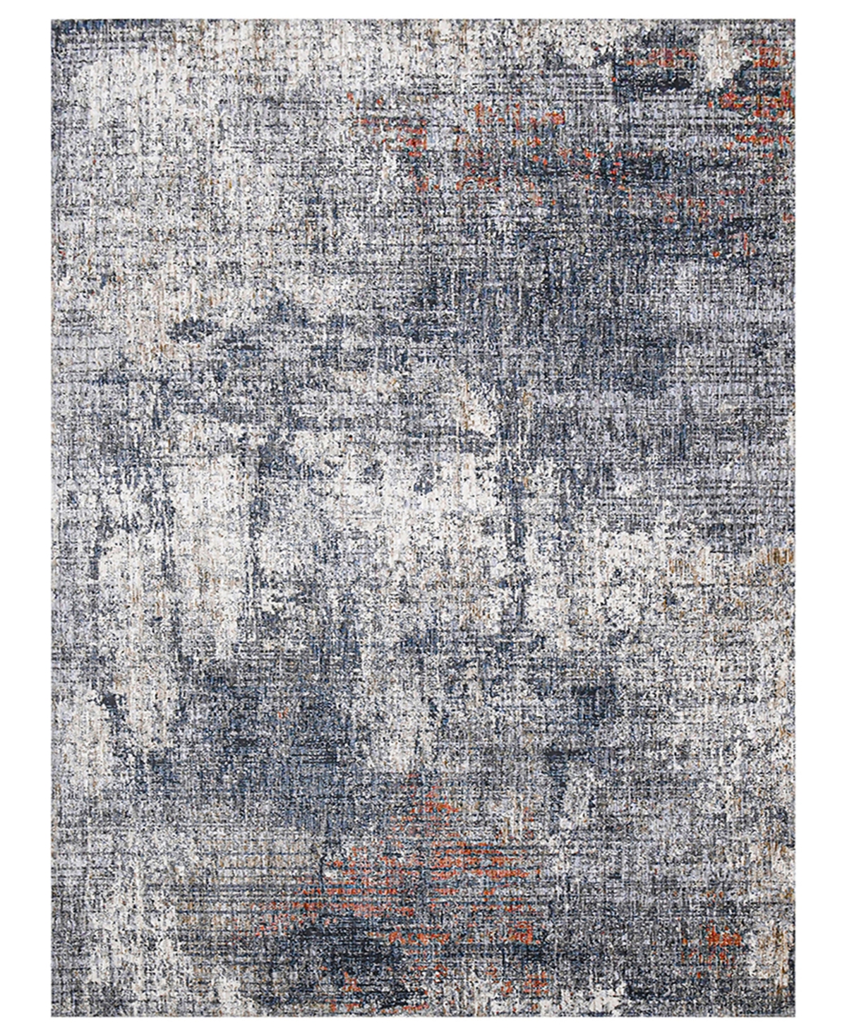 Amer Rugs Vermont Allaine 7'10in x 9'10in Area Rug - Gray