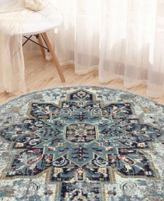 Montana Kriselda 7'6" x 7'6" Round Area Rug