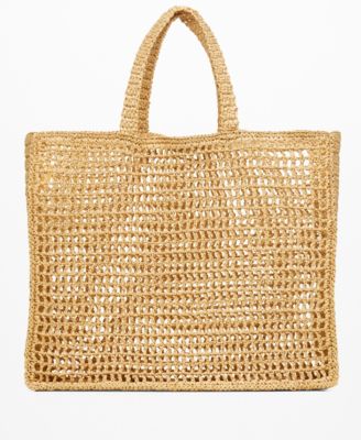 Raffia shopper sale