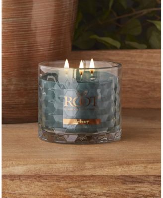 Bayberry Fragrance Honeycomb Glass Jar Candle