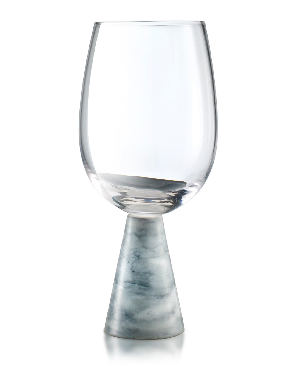 Marble All Purpose Wine Glasses, Set of 2,