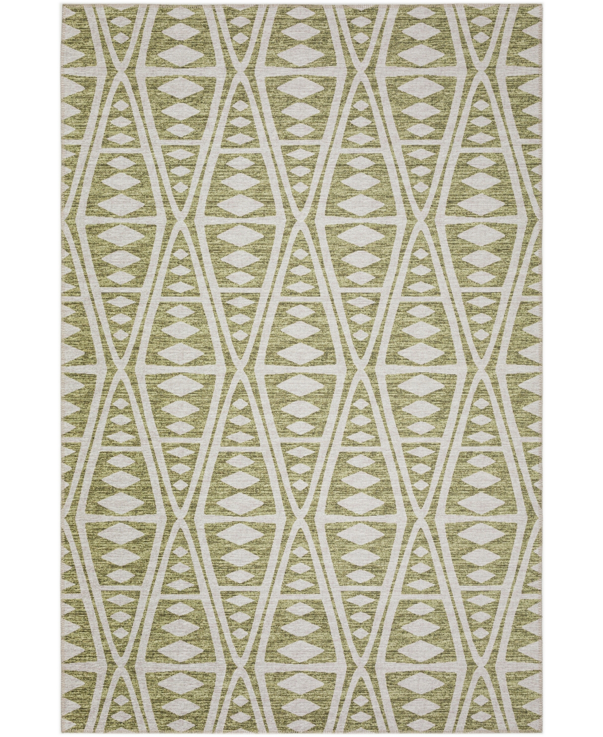 D Style Buttes BTS6 8' x 10' Area Rug - Moss