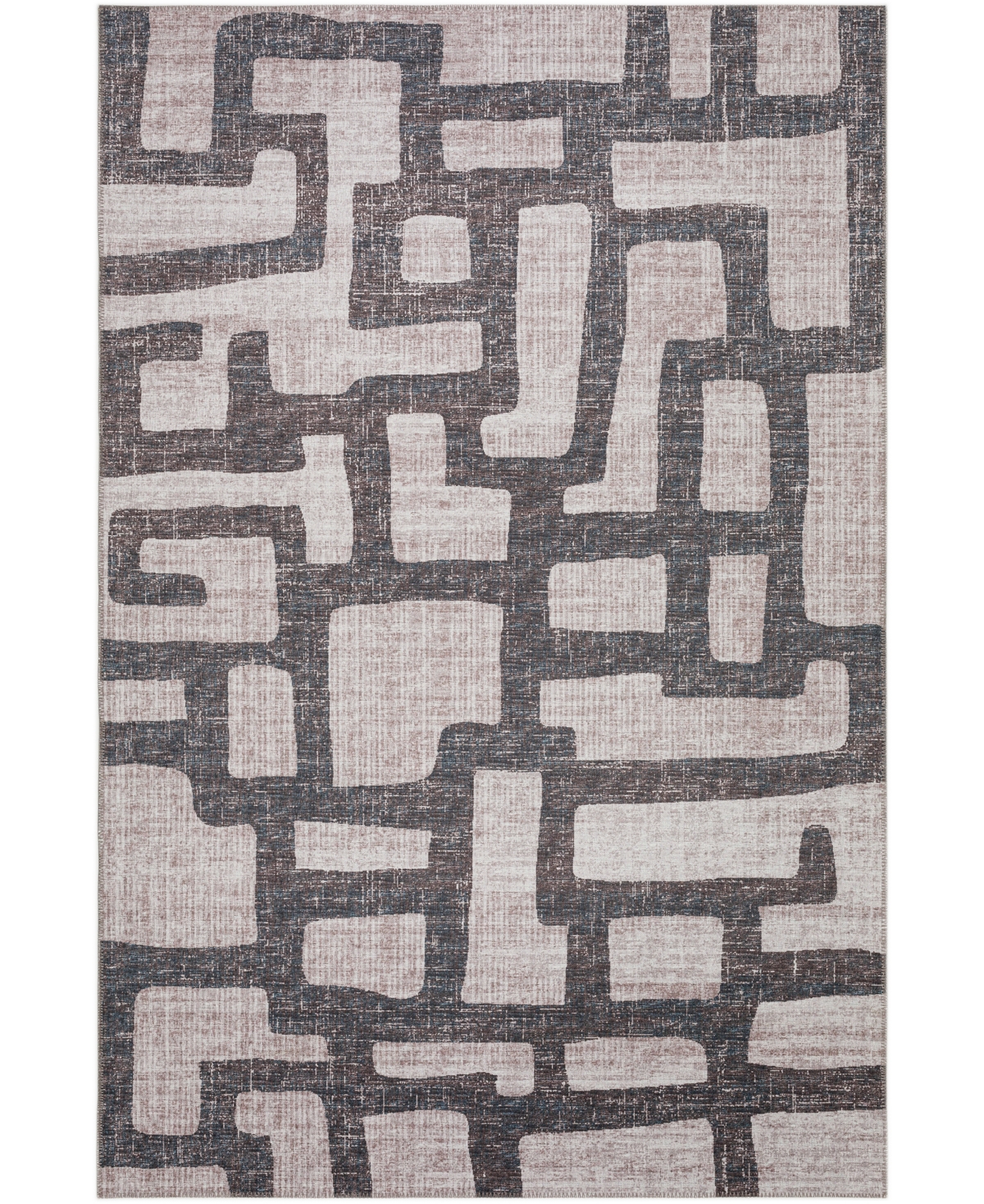 D Style Buttes BTS4 8' x 10' Area Rug - Driftwood