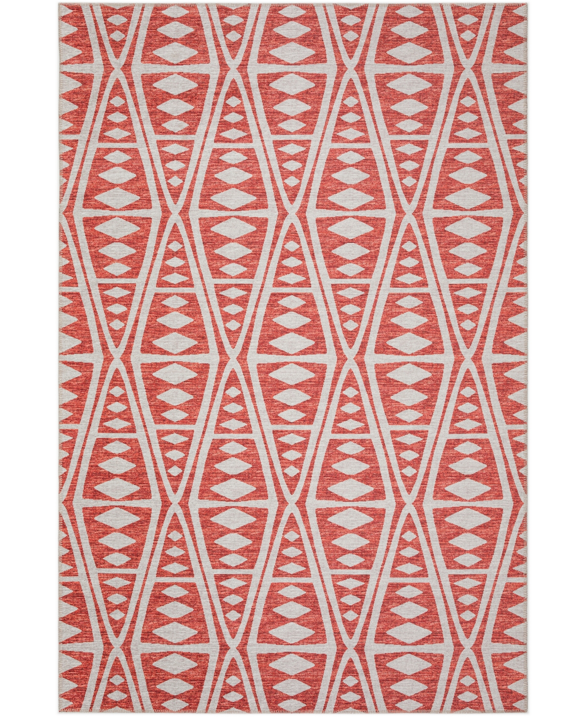 D Style Buttes BTS6 8' x 10' Area Rug - Cinnabar
