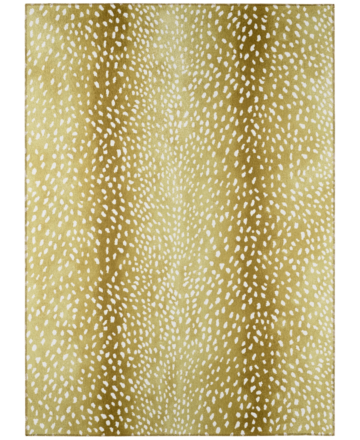 D Style Mali Ml3 8' X 10' Area Rug In Gold Tone