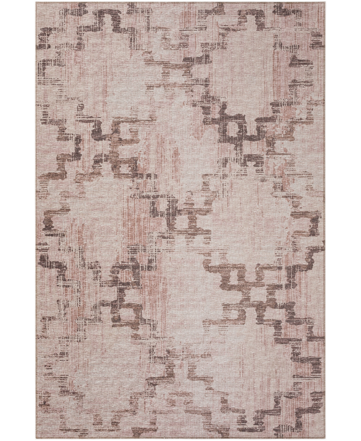 D Style Buttes BTS15 8' x 10' Area Rug - Walnut