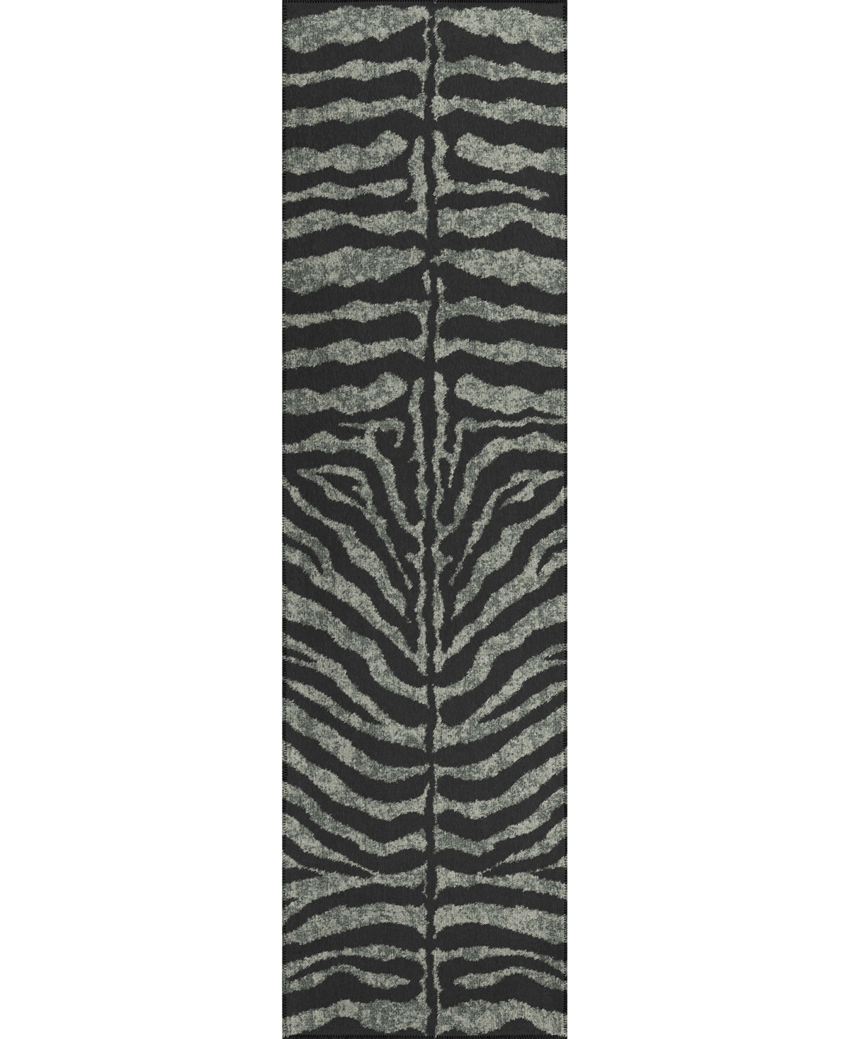 D Style Mali Ml1 2'3" X 10' Runner Area Rug In Midnight