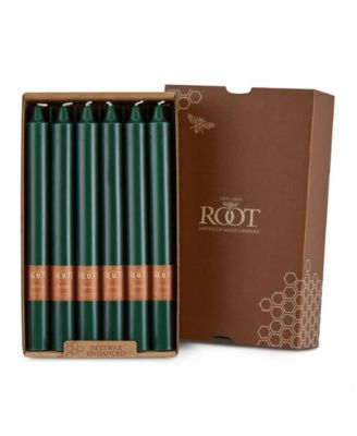 Arista 9 Taper Candle Set 12 Piece - Dark Green 73$