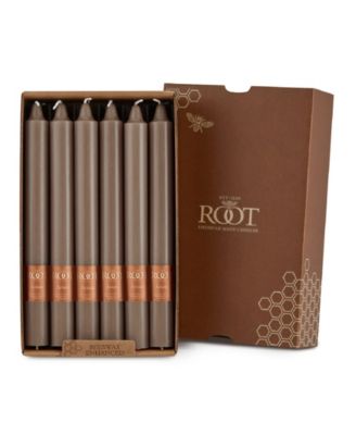 Arista 9 Taper Candle Set 12 Piece - Portobello 97$