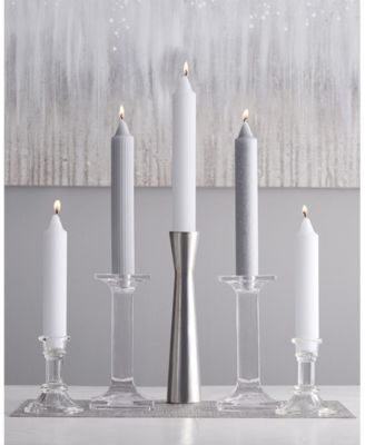 Grecian Collenette 9" Taper Candle Set, 4 Piece