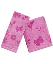 Floral Embroidered Towels