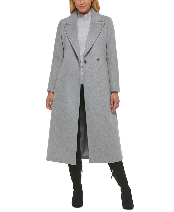 Calvin Klein Women's Belted Wrap Coat & Reviews - Coats & Jackets - Women -  Macy's