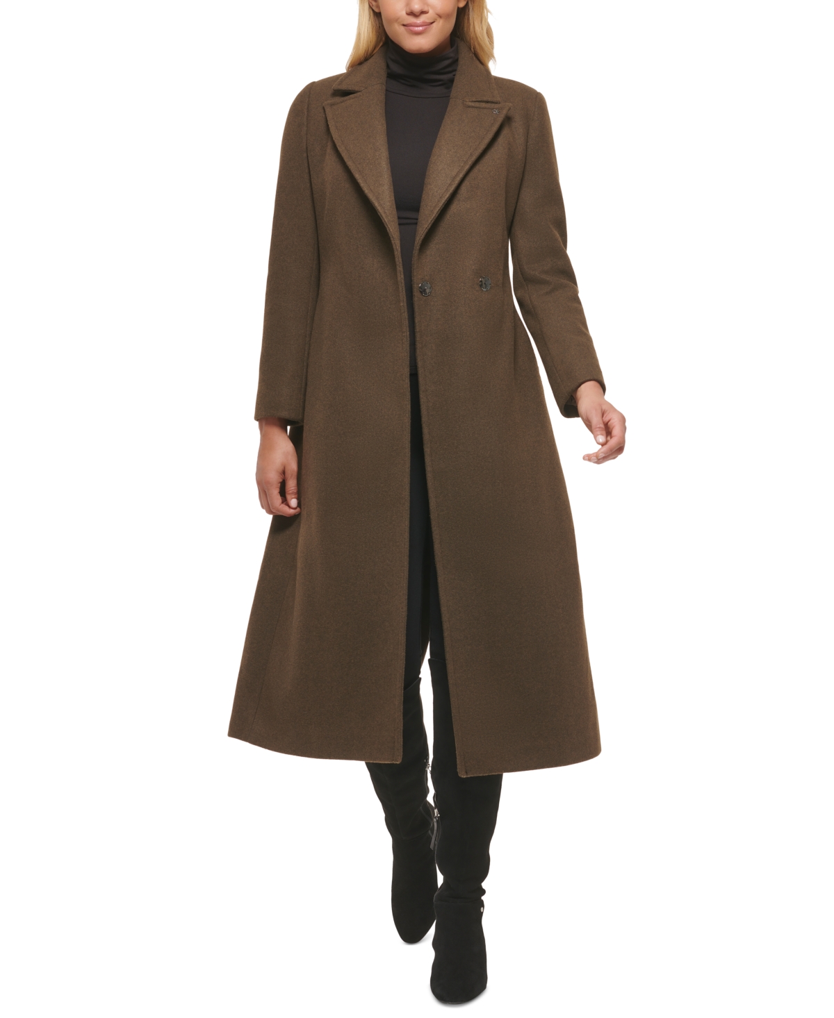 Calvin Klein Women's Belted Wrap Coat | Smart Closet