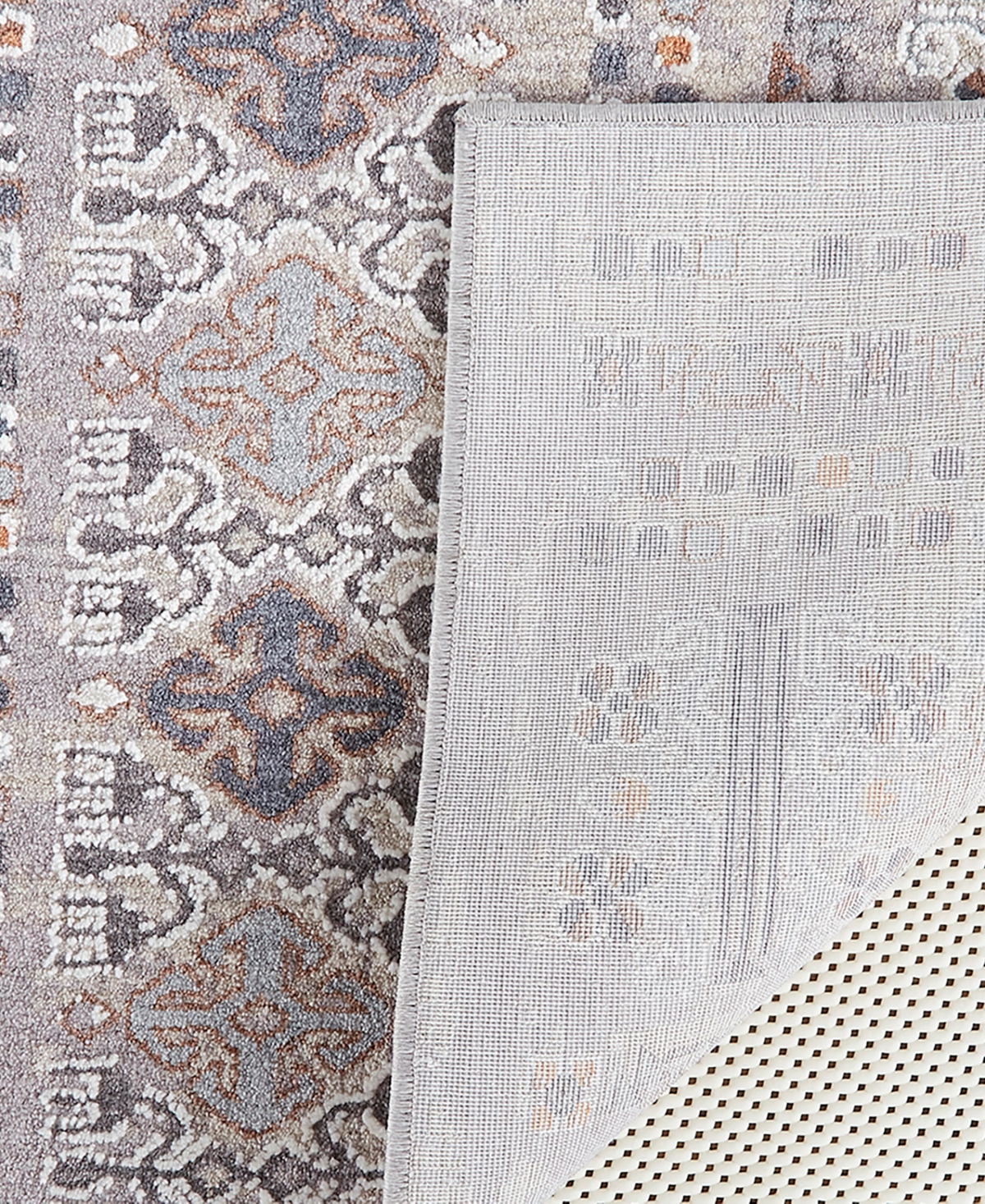 Feizy Francisco R39GC Area Rug - Gray