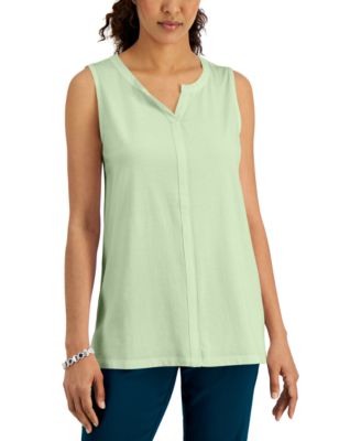 macys karen scott sleeveless tops