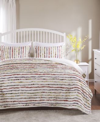 Photo 1 of Greenland Home Fashions Bella Ruffle Quilt Set, 3-Piece