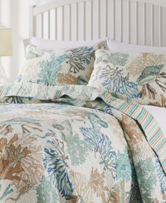 Atlantis Jade 3-Pc. Quilt Set, King