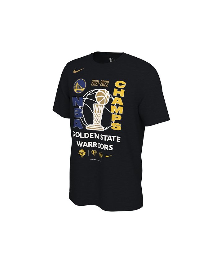 Men's Black Golden State Warriors 2022 NBA Finals Champion Locker Room  T-Shirt