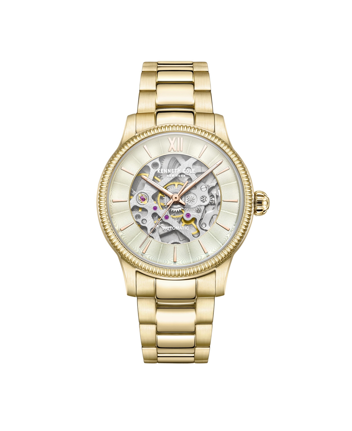 Women's Automatic Gold-tone Stainless Steel Bracelet Watch 36mm - Gold-tone