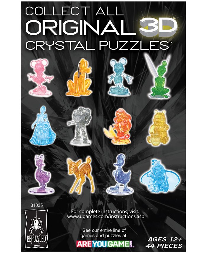 BePuzzled 3D Disney Ursula Crystal Puzzle Set, 44 Piece Macy's