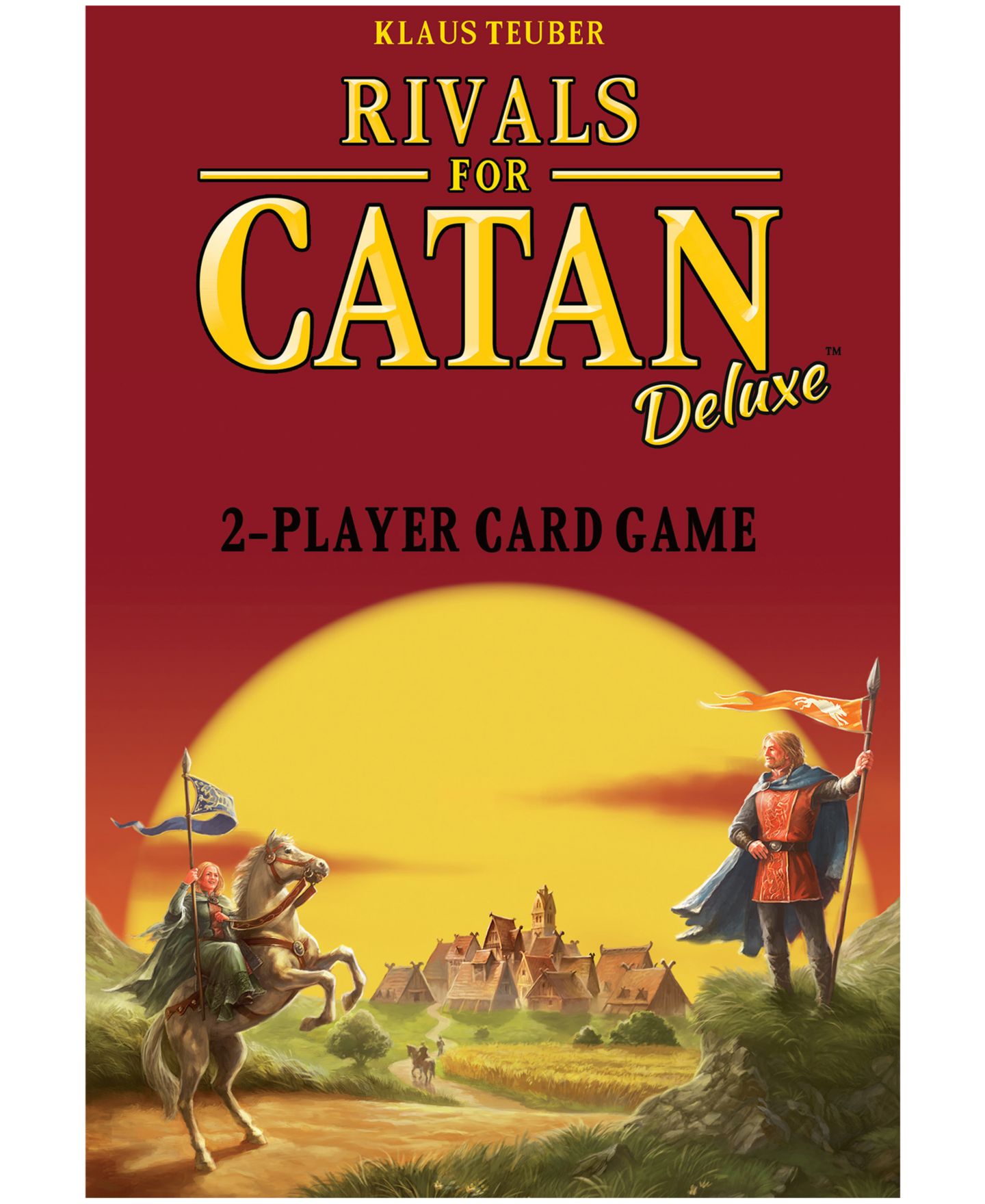 Детские карточные игры Rivals for Catan Deluxe 2-Player Strategy Card Game, 198-Piece, Ages 10+ — фото 3