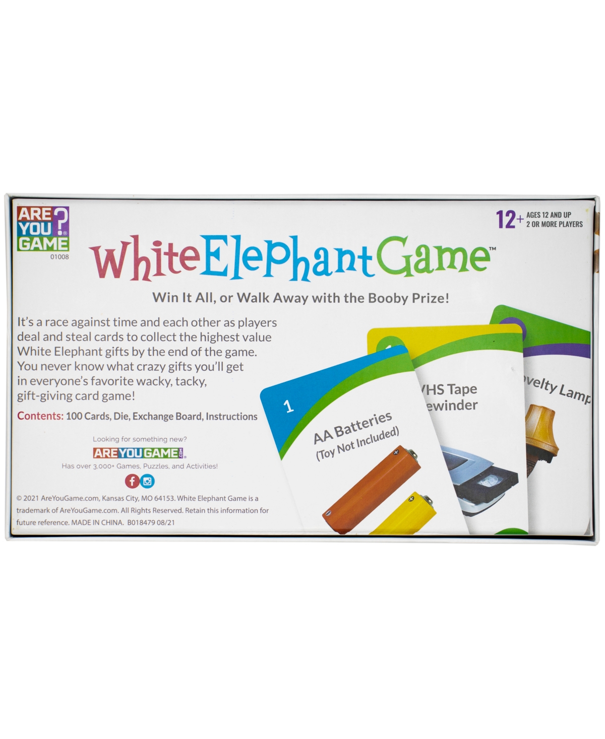 Shop Areyougame White Elephant Game Set In Multi