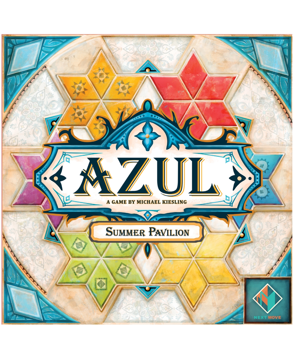 Next Move Games Azul Summer Pavilion Set, 159 Piece In Multi Color