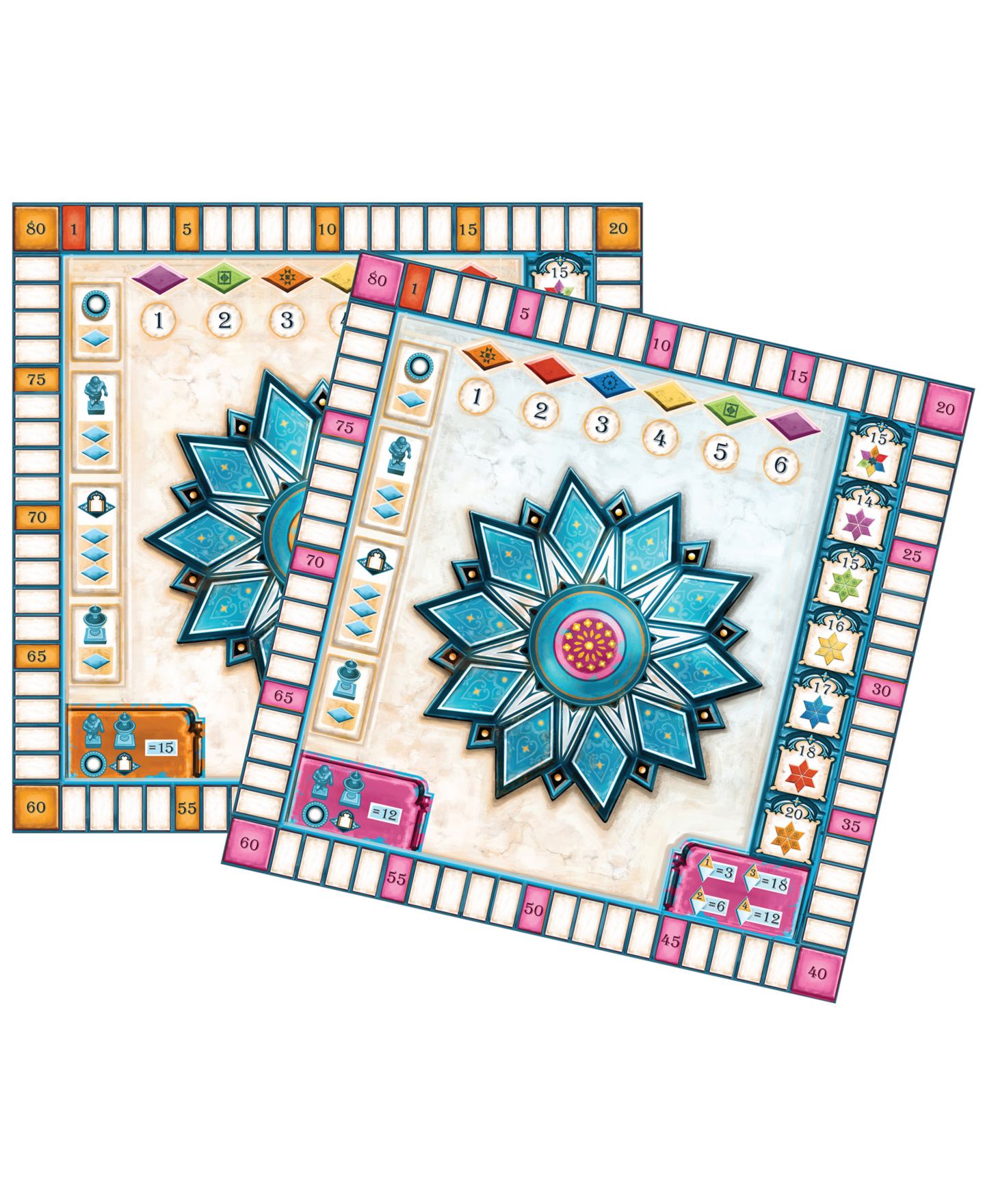 Детские настольные игры Next Move Games Azul Glazed Pavilion Strategy 15-Piece Expansion Board Game, Ages 8+ — фото 4