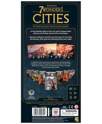 7 Wonders Cities Expansion New Edition Set, 85 Piece