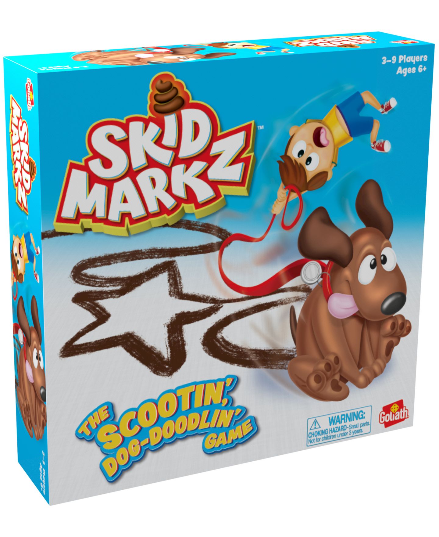 Детские настольные игры Goliath The Scootin' Dog-Doodlin' Game 142-Piece Drawing Board Game, Ages 6+ — фото 1