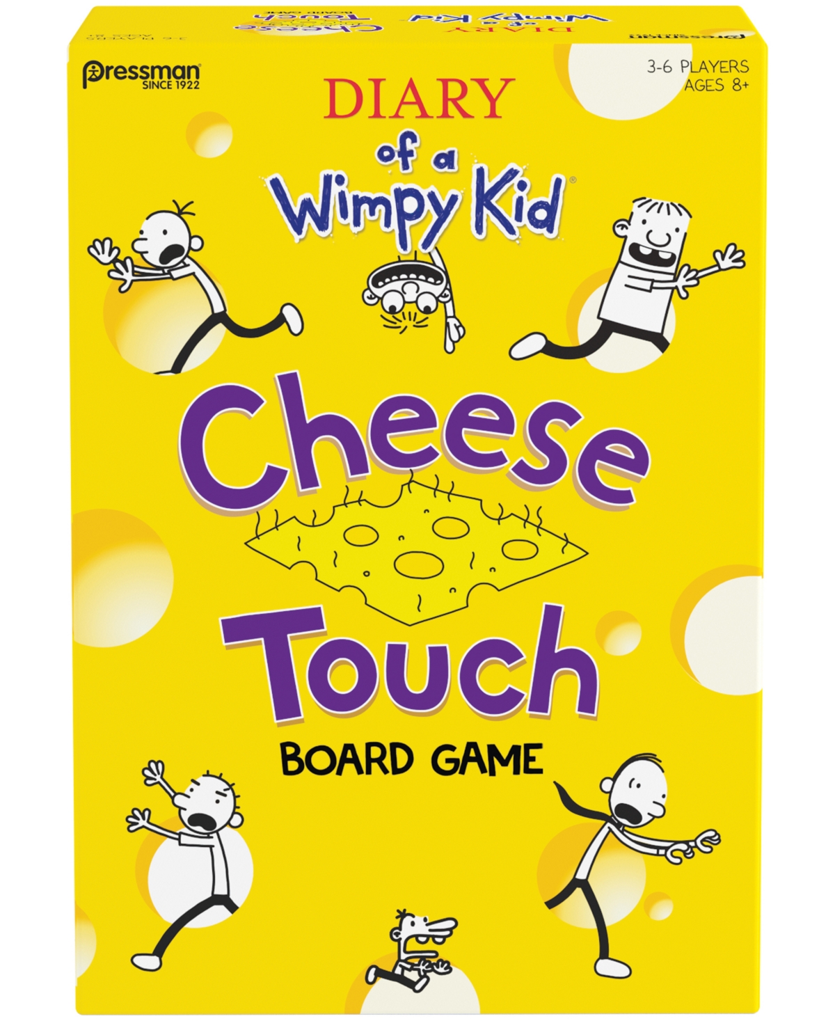 Pressman Toy Diary Of A Wimpy Kid Cheese Touch Board Game Set In Multi