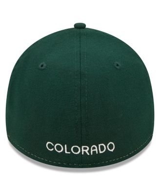 Men's White Colorado Rockies City Connect 39THIRTY Flex Hat