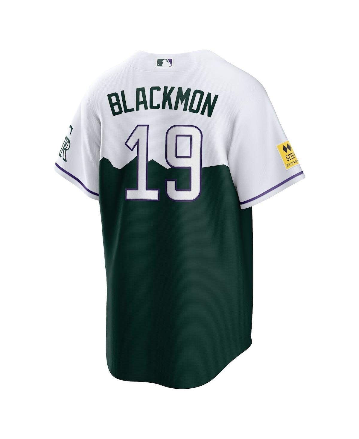 Men's Nike Charlie BlackmonColorado Rockies City Connect Replica Player Jersey - Green