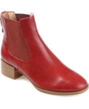 Block Heel Red Booties for Women Ankle Boots Macy s