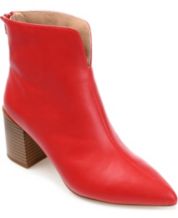 Macys womens clearance red booties