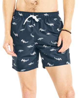 mens swim trunks shark