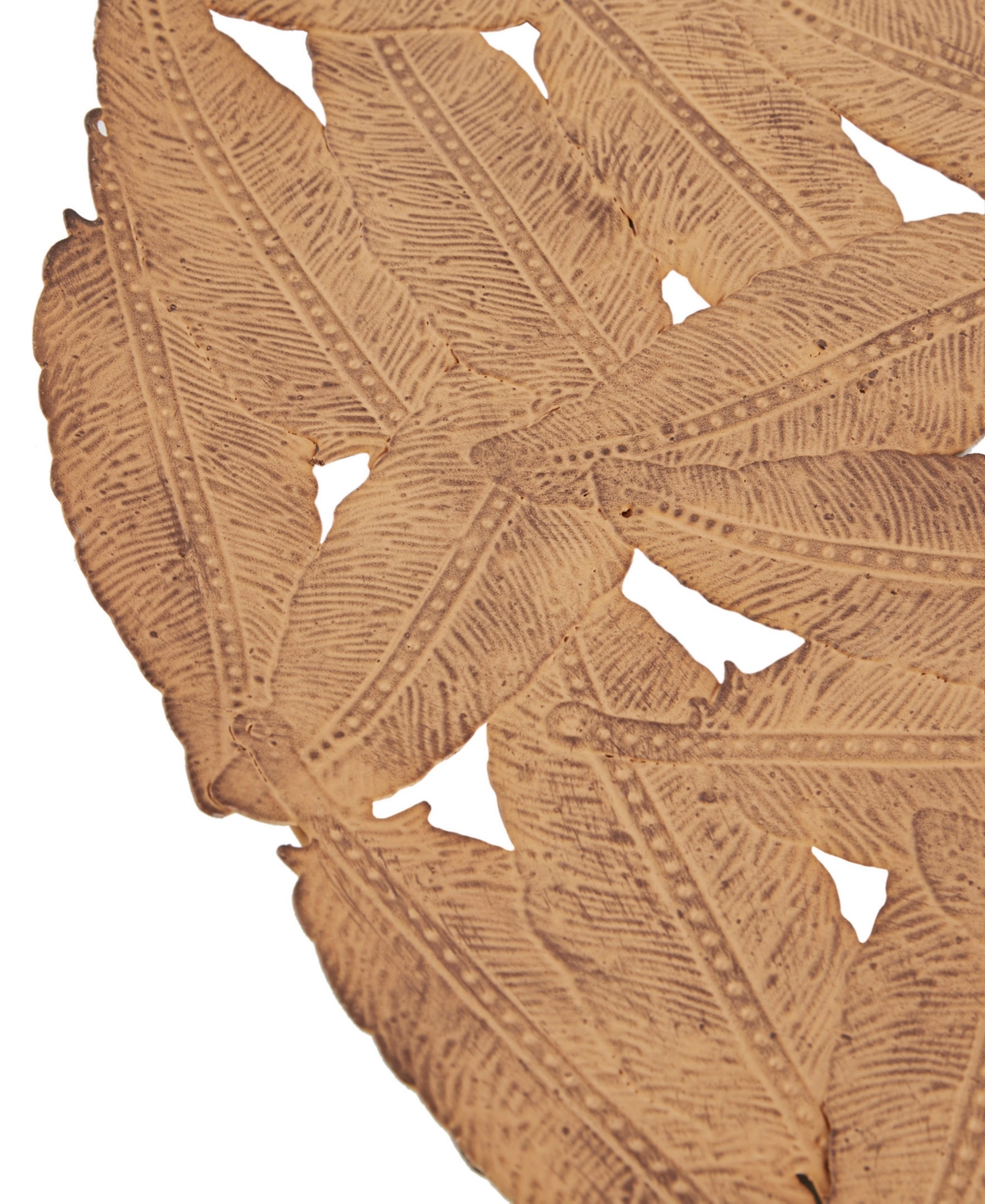 Madison Park Rossi Feather Painted Round Wall Decor, 3 Piece