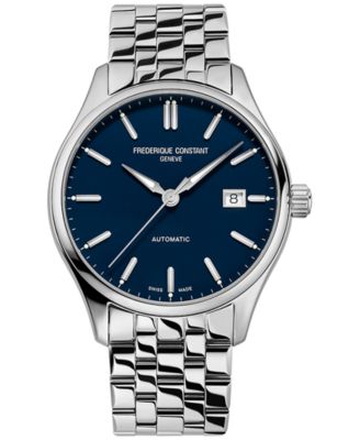 Men's Swiss Automatic Stainless Steel Bracelet Watch 40mm