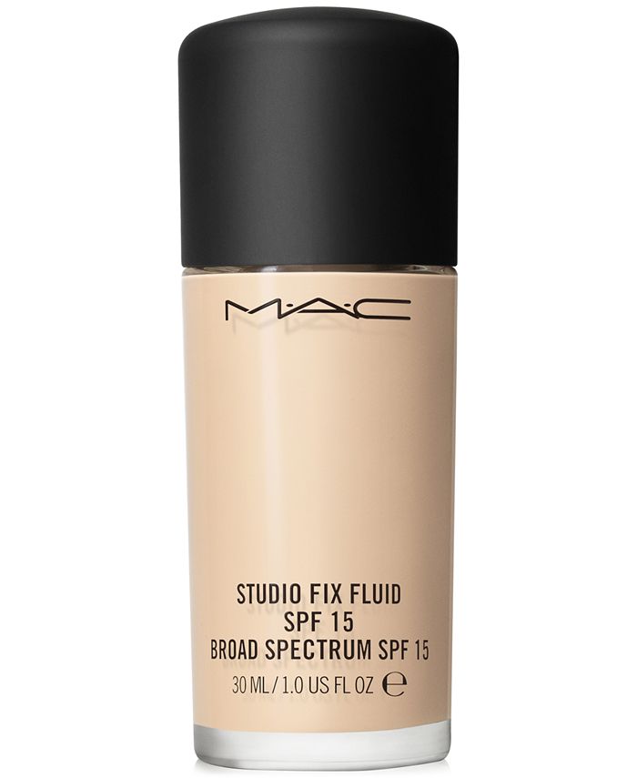MAC Studio Fix Fluid SPF 15 Foundation, 1-oz. & Reviews - Makeup - Beauty -  Macy's