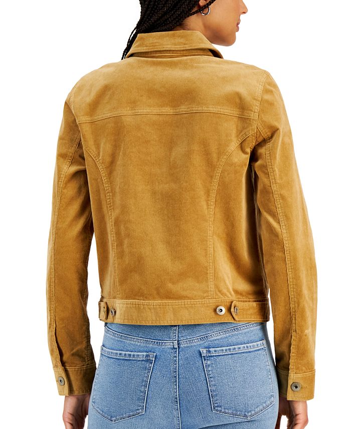 Style & Co Women's Corduroy Denim Jacket, Created for Macy's Macy's