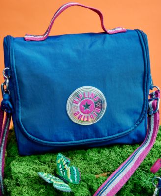 Kipling New Kichirou Lunch Bag - True Blue Tonal