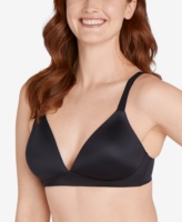 Bali Comfort Revolution Soft Touch Perfect T-Shirt Wireless Bra DF3460 - Black