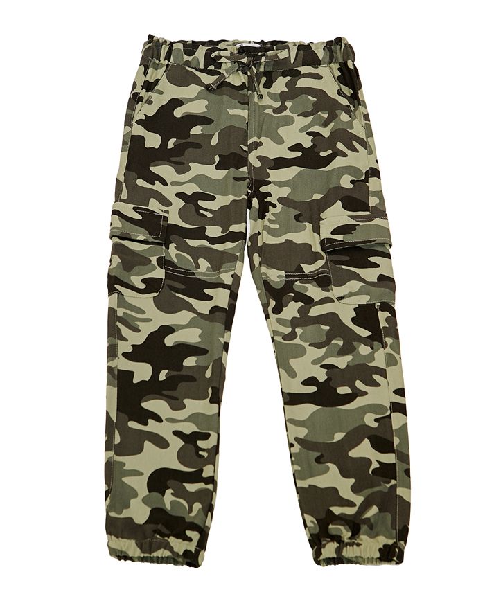 Epic Threads Toddler Girls Denim Cargo Joggers, Created For Macy's