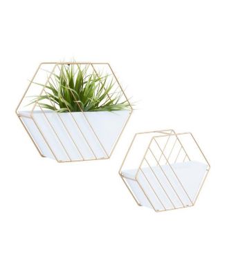 CosmoLiving by Cosmopolitan Contemporary Planters, Set of 2