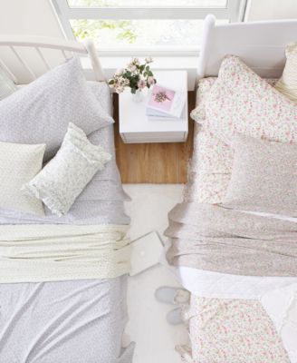 Cotton Percale 4-Pc. Sheet Set, Queen