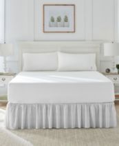 Details about   1000 TC Egyptian Cotton 1 PC Pinch Pleated Bed Skirt All Size & Chocolate Solid 