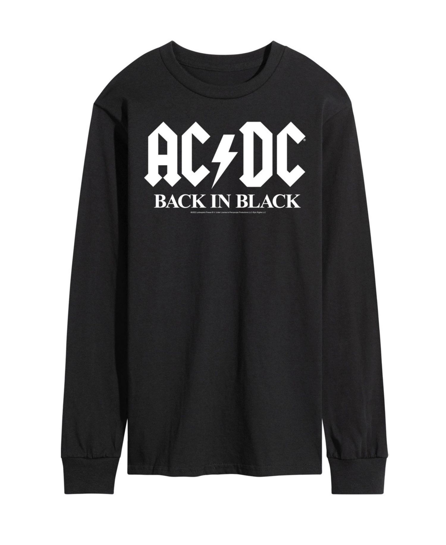 Men's ACDC Back in Black Long Sleeve T-shirt